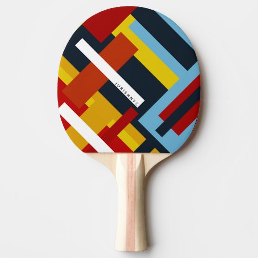 7 3/4"スケートボードデッキ 卓球ラケット (正面)