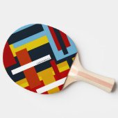 7 3/4"スケートボードデッキ 卓球ラケット (横)