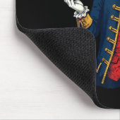 7-6 6-7 Funny George Washington Santa 67 Meme Chri マウスパッド (コーナー)