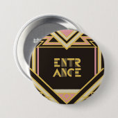 7.6cm Can batch [Art Deco] 缶バッジ (正面&裏面)