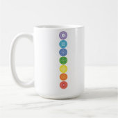 7 Chakras コーヒーマグカップ (左)