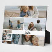 7 Custom Photo Collage Best Mom Ever  フォトプラーク (側面)