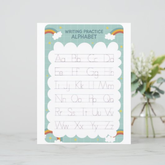 7 Learn To Spell A to Z Teacher Home Schooling (スタンド正面)