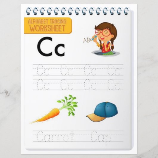 7 Learn To Spell Letter C Teacher Home Schooling (正面)