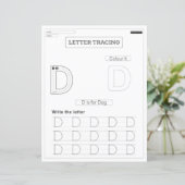 7 Learn To Spell Letter D Teacher Home Schooling (スタンド正面)