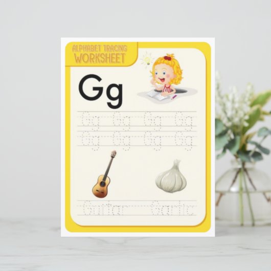7 Learn To Spell Letter G Teacher Home Schooling (スタンド正面)