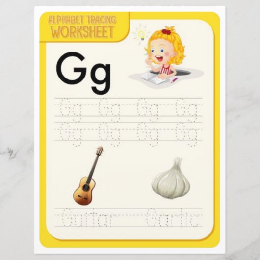 7 Learn To Spell Letter G Teacher Home Schooling (正面)