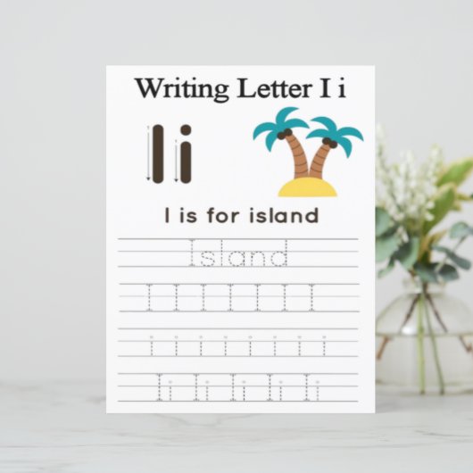 7 Learn To Spell Letter I Teacher Home Schooling (スタンド正面)