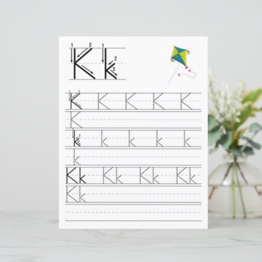 7 Learn To Spell Letter K Teacher Home Schooling (スタンド正面)