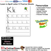 7 Learn To Spell Letter K Teacher Home Schooling