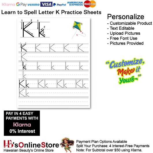 7 Learn To Spell Letter K Teacher Home Schooling