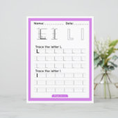 7 Learn To Spell Letter L Teacher Home Schooling (スタンド正面)