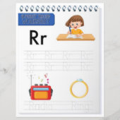 7 Learn To Spell Letter R Teacher Home Schooling (正面)