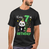7 Panda 7Th Panda Tシャツ (正面)