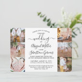 7 Photo Virtualの結婚Livestream Onlineの式典 招待状 (スタンド正面)