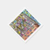 7 PM NYC感謝カクテルナプキン スタンダードカクテルナプキン (角)