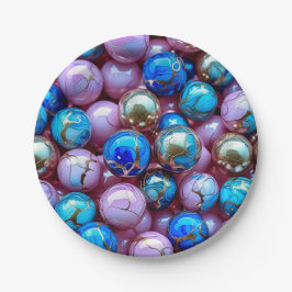 7" Round Paper Plate ペーパープレート