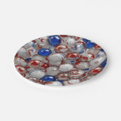 7" Round Paper Plate ペーパープレート (アングル)