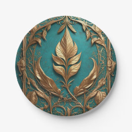 7" Round Paper Plate ペーパープレート