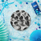 7" Round Paper Plate ペーパープレート (パーティー)