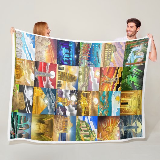7 Wonders Blankets フリースブランケット (インサイチュ)