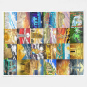 7 Wonders Blankets フリースブランケット (正面(横))