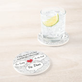 7 Words For Long And Happy Marriage Coasters コースター (側面)
