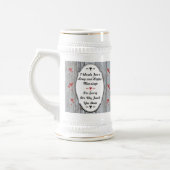 7 Words For Long and Happy Marries ビールジョッキ (左)