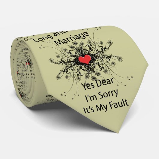 7 Words For Long Marriage ネクタイ (ロール)