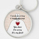 7 Words To A Long Marries & Happy Marries キーホルダー (正面)