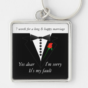 7 Words To A Long Marries & Happy Marries キーホルダー