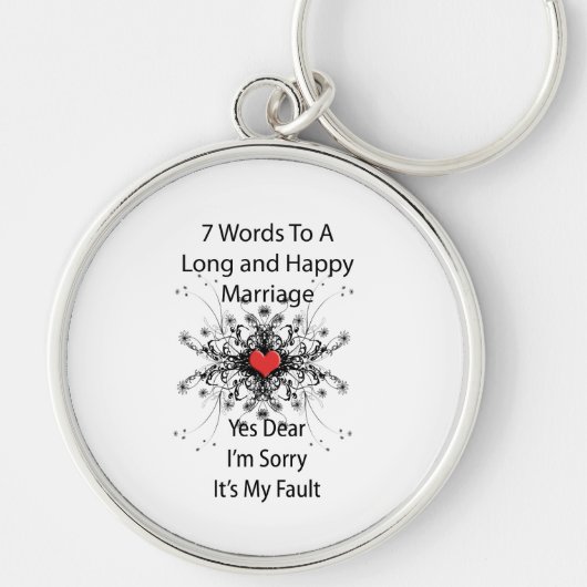 7 Words To Long Marries キーホルダー (正面)