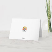 7"x5"折りたたみグリーティングカード ノラの引用 カード (裏面)