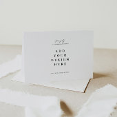 7"x5" 折りたたみ感謝カード印刷 サンキューカード