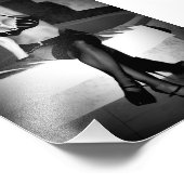 7" x 5"クリッシー子猫チューブとシャドウ フォトプリント            (角)