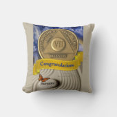 7 Year CUSTOM NAME AA Anniversary Serenity  クッション (正面)