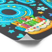 7 Year Old Birthday Boy I Was 6 Now I'm 7 67 Funny ポスター (角)