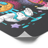 7 Year Old Birthday Funny I Was 6 Now I'm 7 Boy Gi ポスター (角)