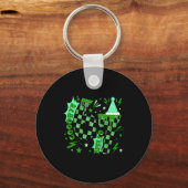 7 Year Old Birthday Goodbye 6 Hello 7 67 Meme Six キーホルダー (正面)