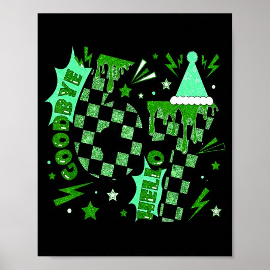 7 Year Old Birthday Goodbye 6 Hello 7 67 Meme Six  ポスター (正面)