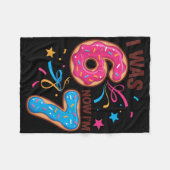 7 Year Old Birthday Was 6 Now I'm 7 67 Men Women K フリースブランケット (正面(横))