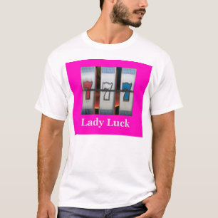 7ladyluckpinkmpad tシャツ