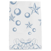 7lx4.5wx10h中抱き枕シーホース海ビーチ ミディアムペーパーバッグ (正面)