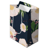 7lx4.5wx10h中抱き枕ベビーピンクコスモスon Na ミディアムペーパーバッグ (正面アングル)