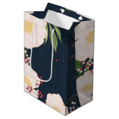 7lx4.5wx10h中抱き枕ベビーピンクcosmos on Wh ミディアムペーパーバッグ (正面アングル)