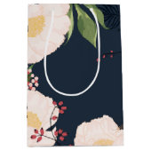 7lx4.5wx10h中抱き枕ベビーピンクcosmos on Wh ミディアムペーパーバッグ (正面)