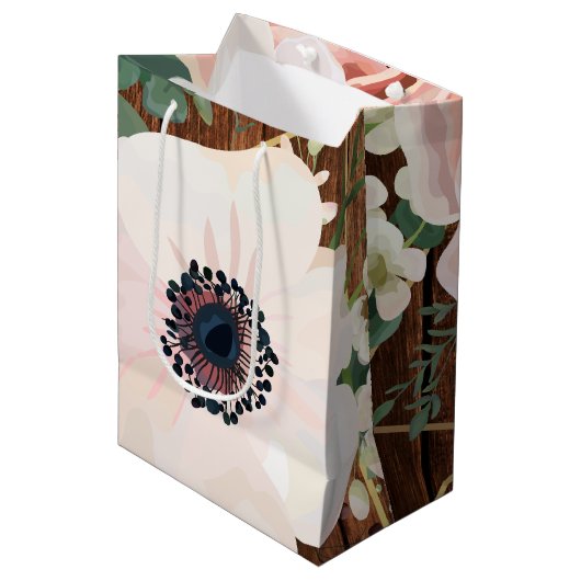 7lx4.5wx10h中抱き枕幾何学的ガーデンバラ ミディアムペーパーバッグ (正面アングル)