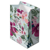 7lx4.5wx10h中抱き枕熱帯花on Bl ミディアムペーパーバッグ (正面アングル)