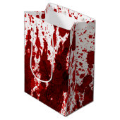 7lx4.5wx10h中抱き枕血液(ばちゃばちゃ)跳ねる吸血鬼 ミディアムペーパーバッグ (正面アングル)