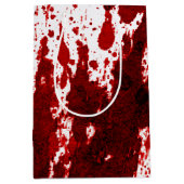 7lx4.5wx10h中抱き枕血液(ばちゃばちゃ)跳ねる吸血鬼 ミディアムペーパーバッグ (正面)